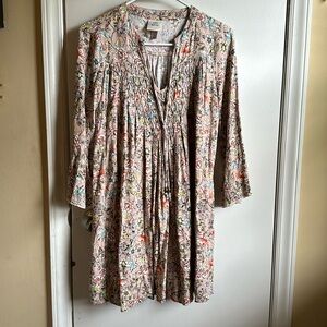 Knox rose floral print bohemian dress